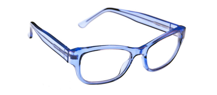 Safety glasses frames BASIC: MODEL 5002 in Blue