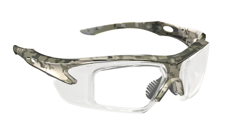 Safety glasses frames WRAP-RX COLLECTION: MODEL 6011 in Camo