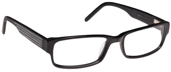 Safety glasses frames METRO: MODEL 7002 in Black