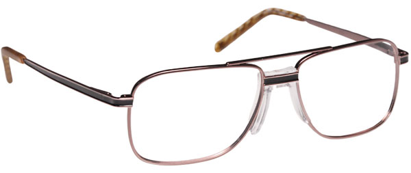 Safety glasses frames CLASSIC: MODEL 7006 in Bronze