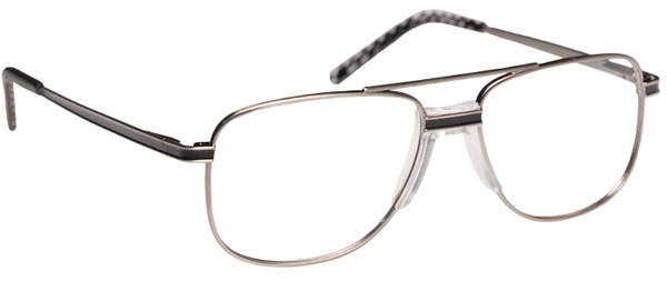 Safety glasses frames CLASSIC: MODEL 7007 in Pewter