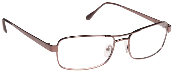 Safety glasses frames BASIC: MODEL 7012 in Brown