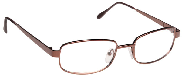 Safety glasses frames BASIC: MODEL 7014 in Brown