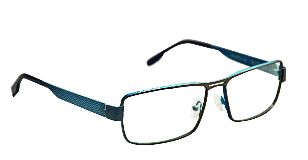 Safety glasses frames METRO: MODEL 7101 in Black/Blue