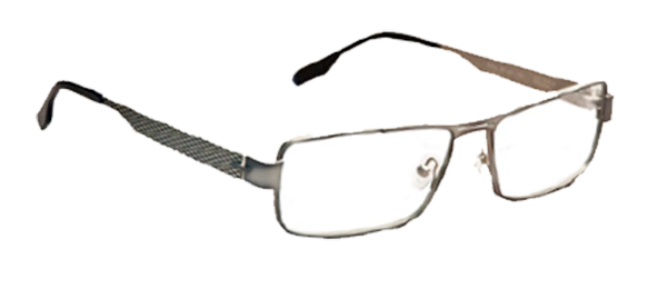 Safety glasses frames METRO: MODEL 7101 in Char/Grey