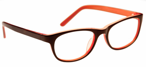 Safety glasses frames METRO: MODEL 7106 in Orange