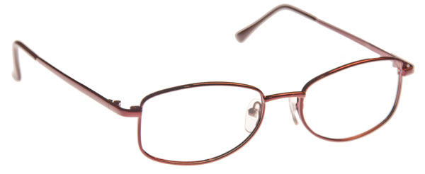 Safety glasses frames BASIC: MODEL 7700 in Burgundy