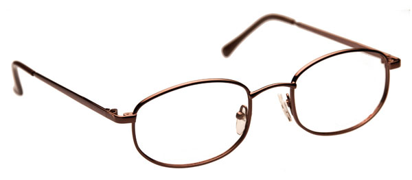 Safety glasses frames BASIC: MODEL 7701 in Brown