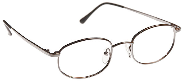 Safety glasses frames BASIC: MODEL 7701 in Gun Metal
