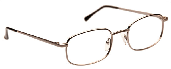 Safety glasses frames BASIC: MODEL 7702 in Gun Metal