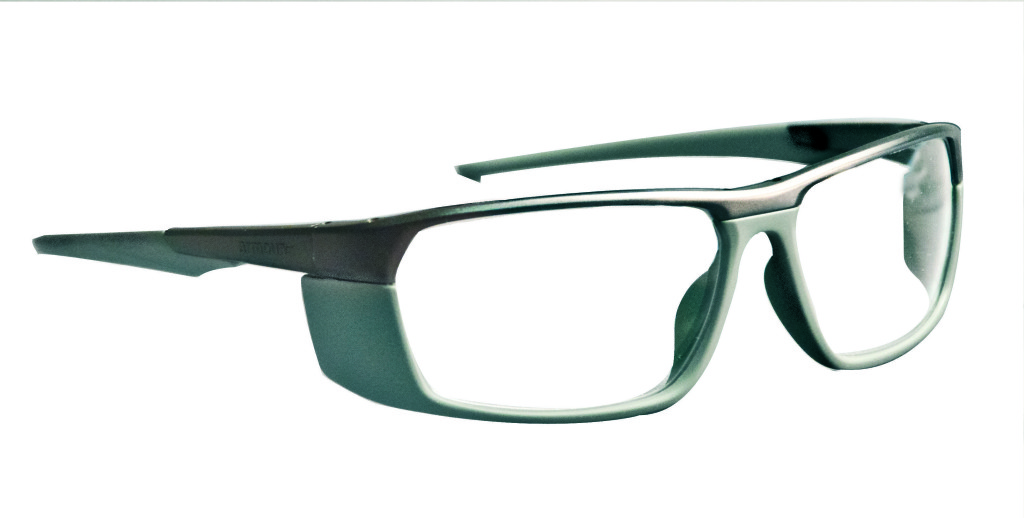 Safety glasses frames WRAP-RX COLLECTION: MODEL 7900 in Grey