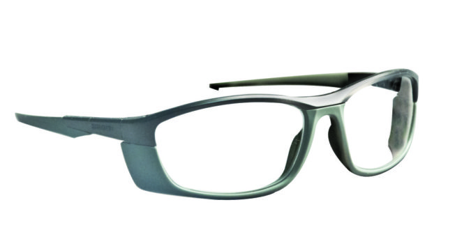 Safety glasses frames WRAP-RX COLLECTION: MODEL 7901 in Grey