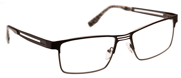 Safety glasses frames TITANIUM: MODEL 8001 in Black