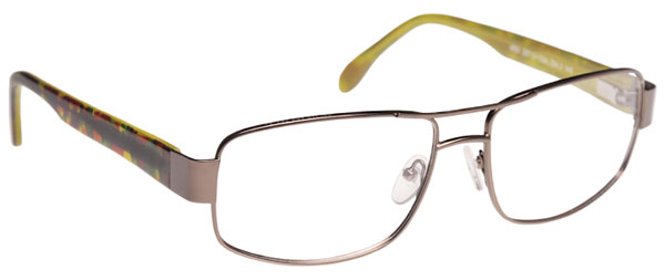 Safety glasses frames METRO: MODEL 7004 in Green