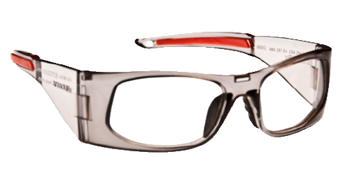 Safety glasses frames WRAP-RX COLLECTION: MODEL 6002 in Grey