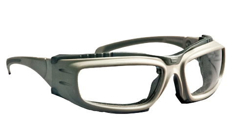 Safety glasses frames WRAP-RX COLLECTION: MODEL 6010 in Brown