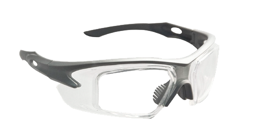 Safety glasses frames WRAP-RX COLLECTION: MODEL 6011 in Grey